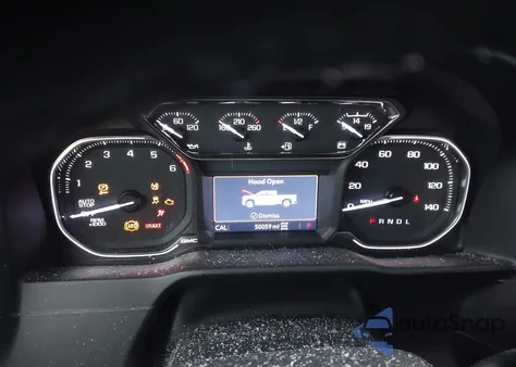 2020 GMC Sierra 1500 4Wd Standard Box Elevation from USA, damaged, VIN 1GTR9CEK3LZ248753